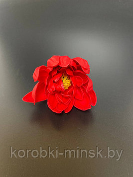 Декоративный цветок-мыло «Астра» 8*3см, 1шт. Красный