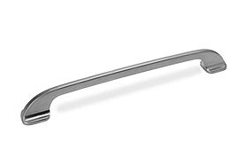 Ручка-скоба TIVOLI, м.ц. 192 мм, браш.матовый никель