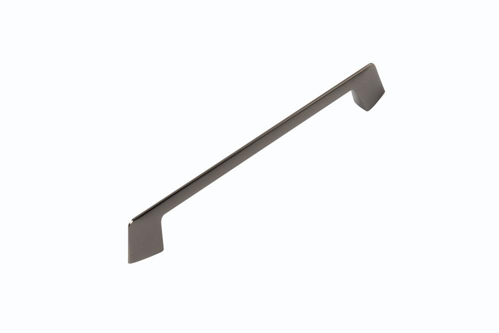 Ручка-скоба Aero, м.ц.160 мм, браш. черный никель