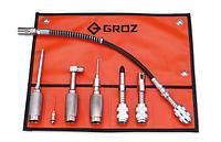 Многоцелевой набор адаптеров для смазки GROZ GAK/7 GR44950