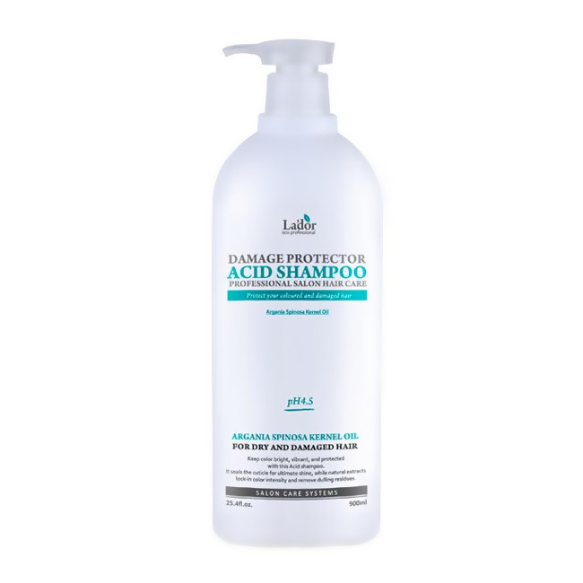 Шампунь для волос с аргановым маслом LA'DOR DAMAGE PROTECTOR ACID SHAMPOO, 900мл