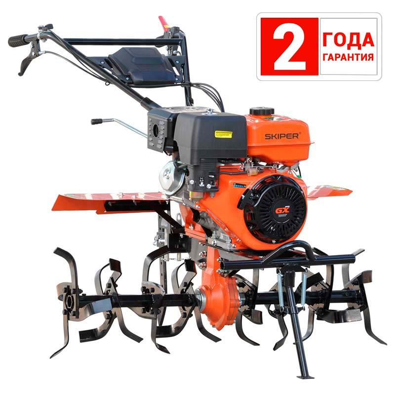 Культиватор SKIPER SP-1400S (14 Л.С., БЕЗ ВОМ, ПОН.ПЕРЕДАЧА, 3+1, 2 ГОДА ГАРАНТИИ, БЕЗ КОЛЁС)