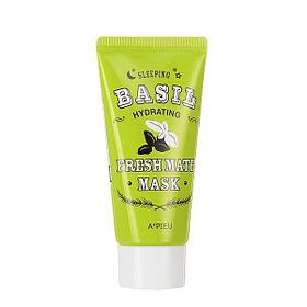 Увлажняющая ночная маска для лица Fresh Mate Basil Mask (Hydrating) (A'PIEU), 50мл