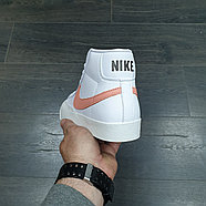 Кроссовки Nike Blazer Mid '77 White Orange, фото 4