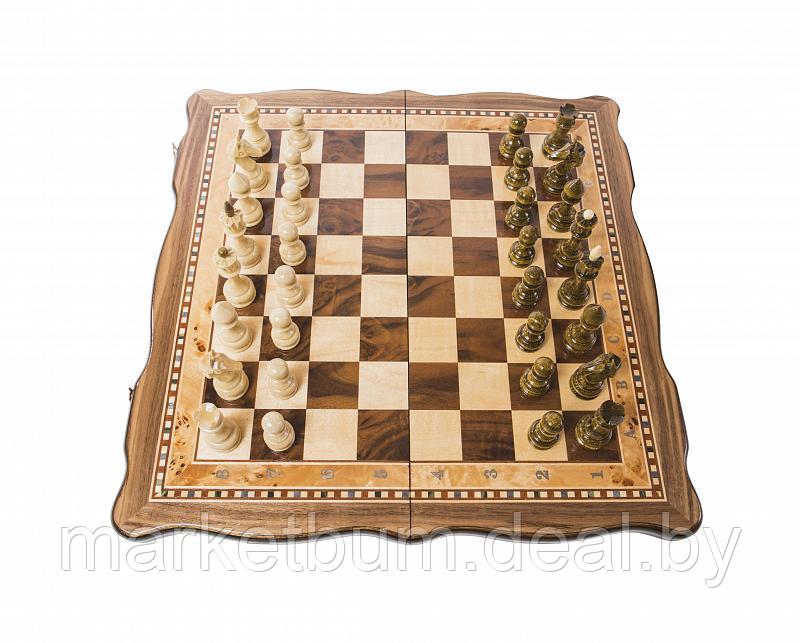 Шахматы Турнирные-3 инкрустация 40, AZ108, Zeynalyan - фото 7 - id-p176312159