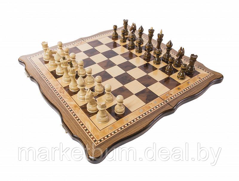 Шахматы Турнирные-3 инкрустация 50, AZ111, Zeynalyan - фото 1 - id-p176312207