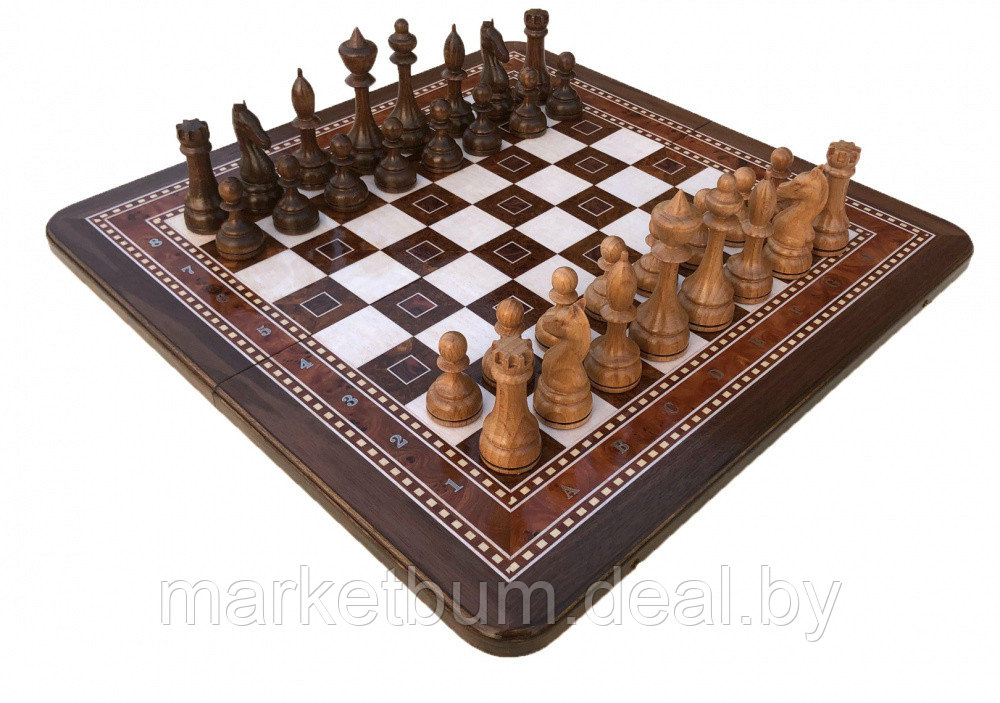 Шахматы Турнирные-6 инкрустация 50, Armenakyan - фото 1 - id-p176314608