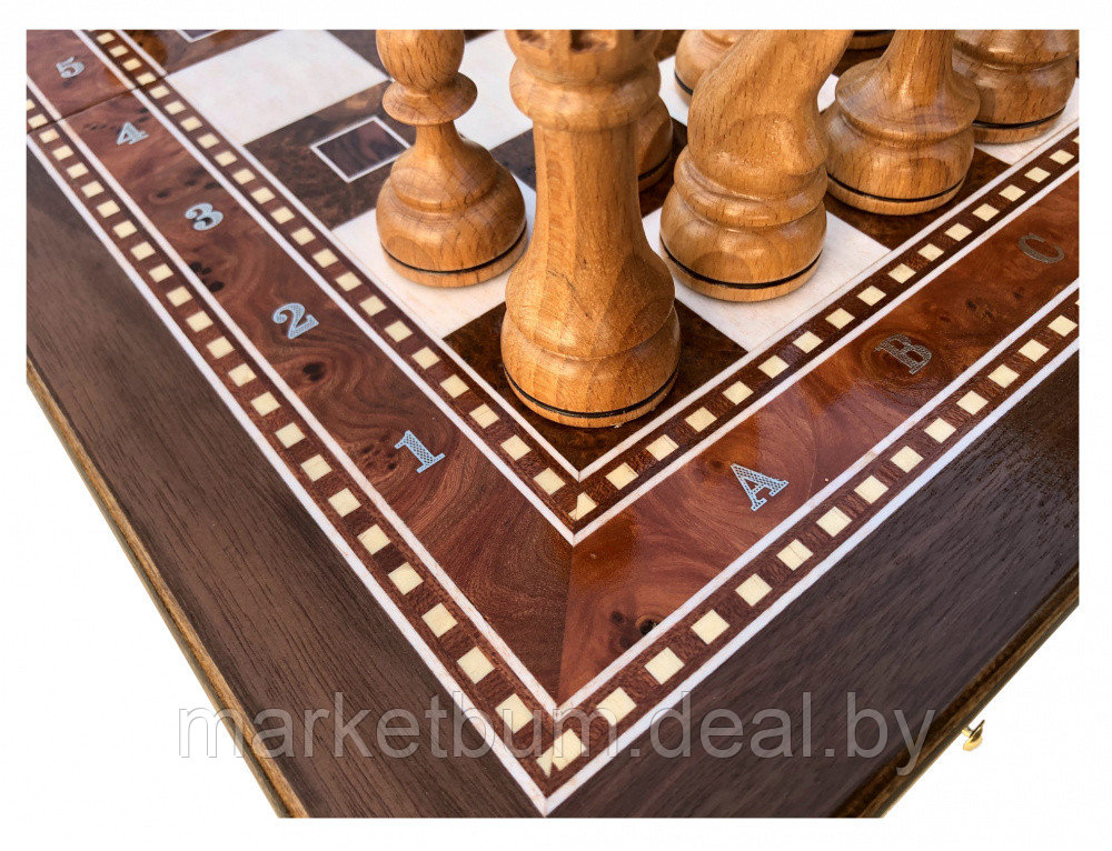 Шахматы Турнирные-6 инкрустация 50, Armenakyan - фото 8 - id-p176314608