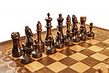 Шахматы + нарды резные "Бесконечность" 50, Mkhitaryan, фото 3