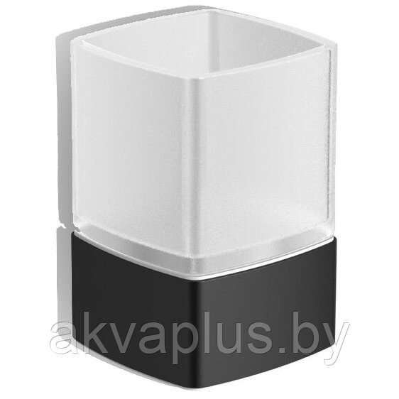 LANGBERGER Black Edition Стакан стекло настольный черный мат. 11313А-BP