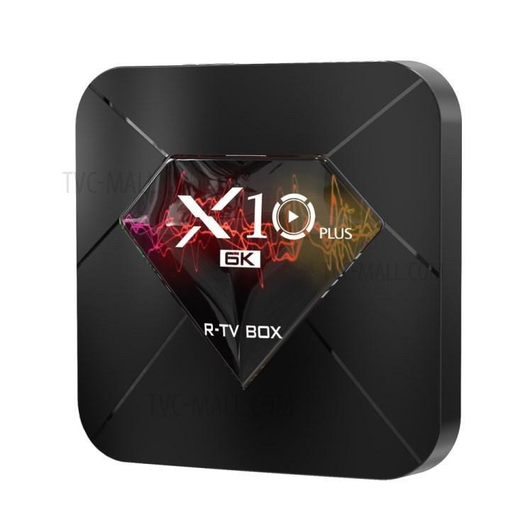 Смарт ТВ приставка X10 Plus 4/64Гб Android Tv Box - фото 5 - id-p170517730