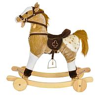 Лошадка-качалка Pituso Серый с белым GS2057W, фото 3