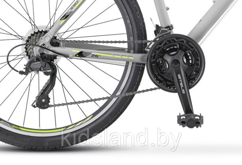 Велосипед Stels Navigator 590 V 26" (серый) - фото 2 - id-p176324790