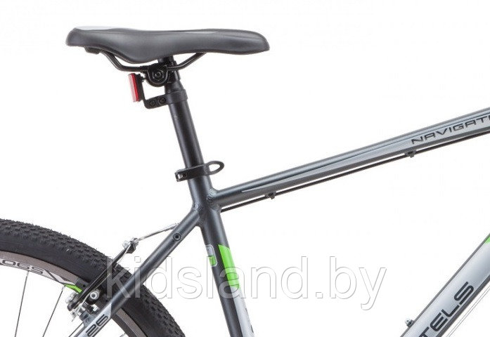 Велосипед Stels Navigator 590 V 26" (серый/салатовый) - фото 5 - id-p176325083