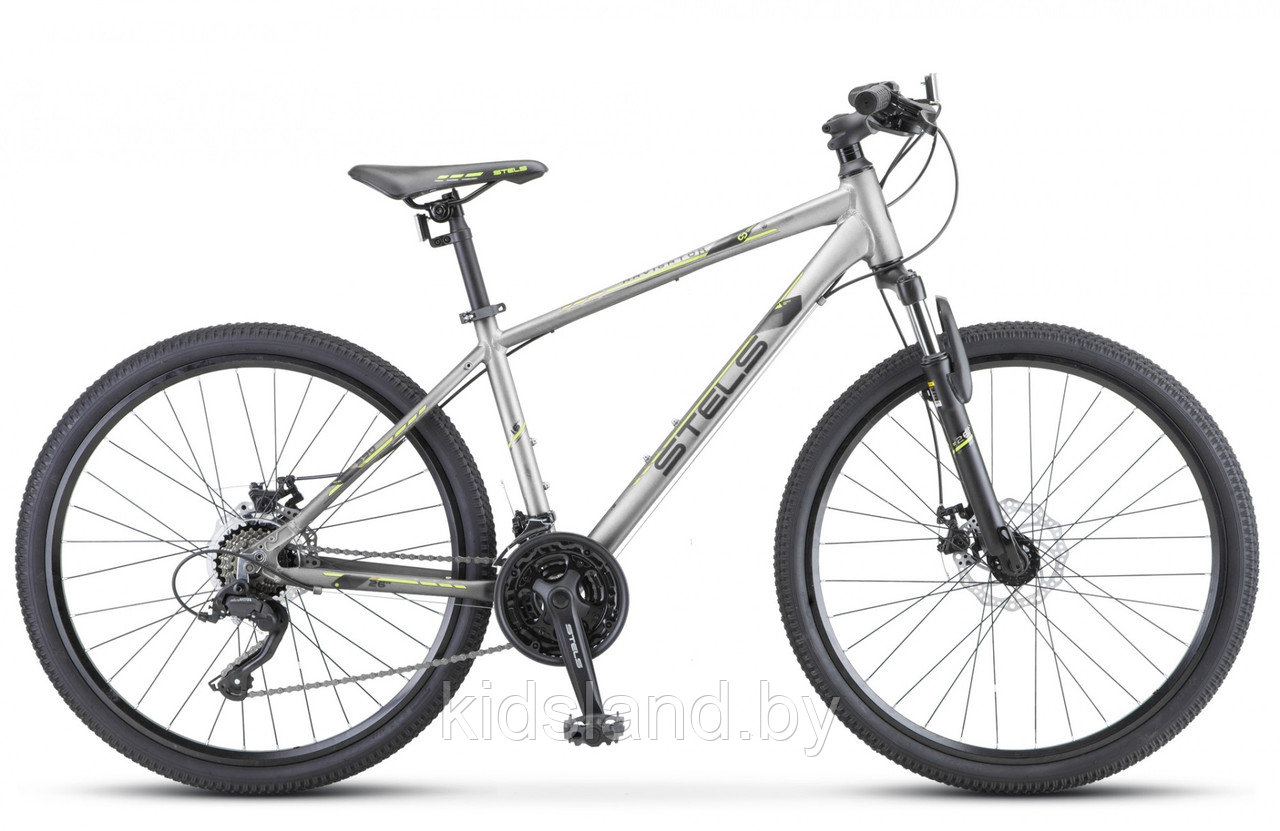 Велосипед Stels Navigator 590 Md 26" (бордовый/салатовый) - фото 4 - id-p176325334