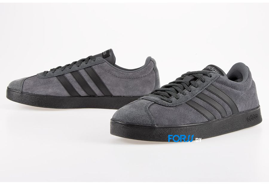 Кроссовки Adidas VL COURT 2.0 (Gray) - фото 2 - id-p176326988