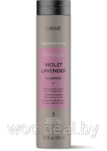Lakme Шампунь для обновления цвета Violet Lavender Refresh Teknia 300 мл - фото 1 - id-p176329396