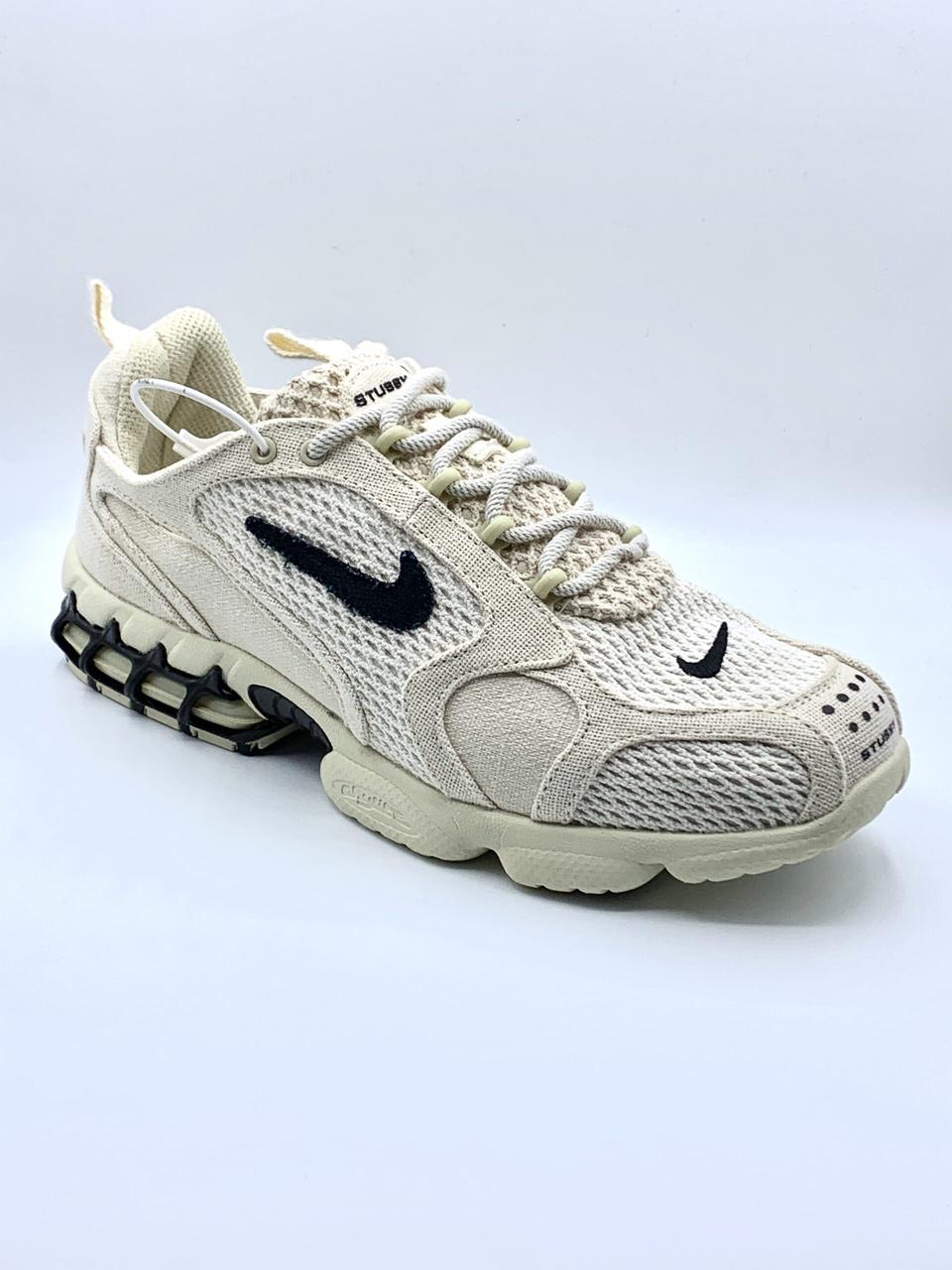 Кроссовки Nike Stussy Air Zoom Spiridon Cage 2 Fossil - фото 2 - id-p176332338