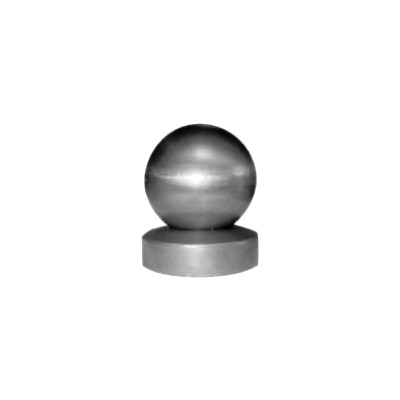 Крышка на столб круглая с шаром 15.142.40 - фото 1 - id-p176297392