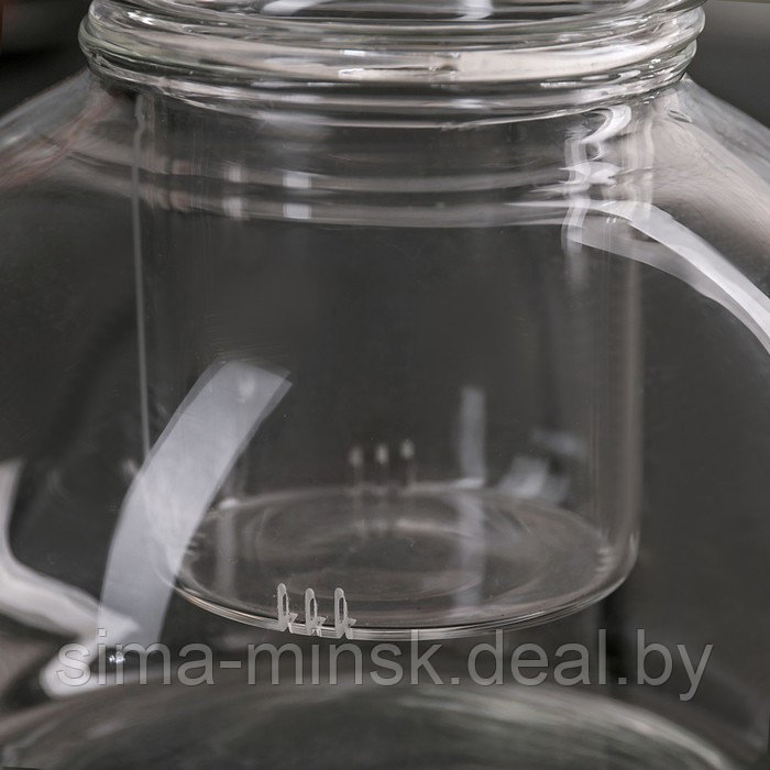 Чайник заварочный со стеклянным ситом, 1 л - фото 4 - id-p176334646