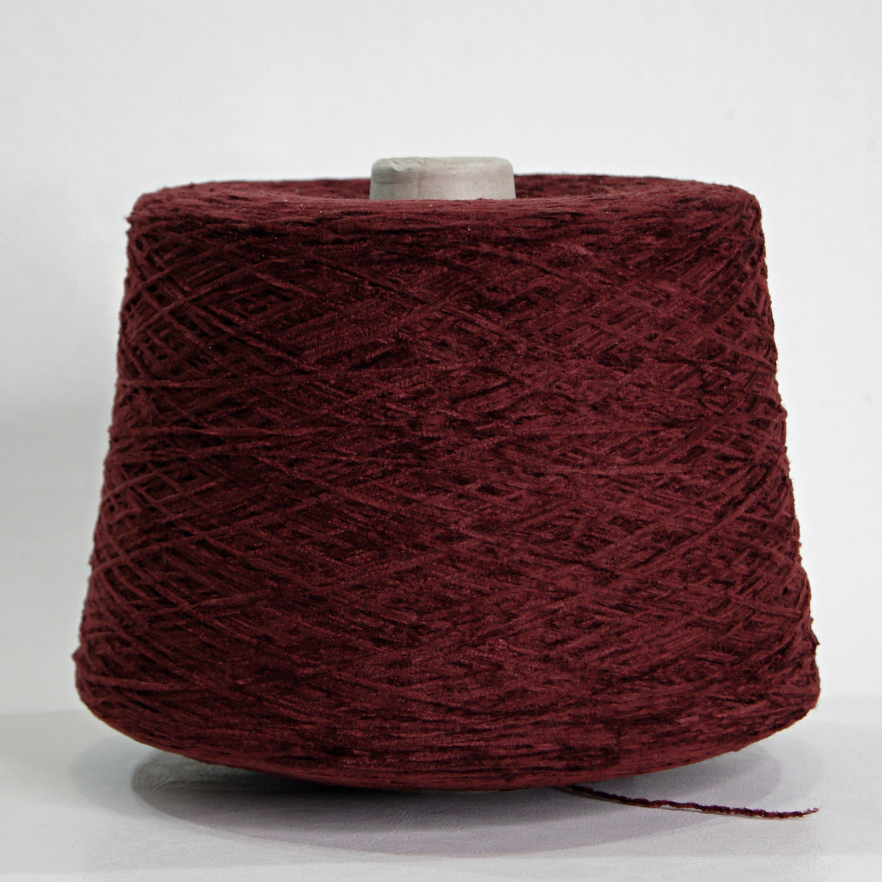 Пряжа: ПА (велюр), Art: Ciniglia, Fashion mill, винный, 600 м/100 гр.