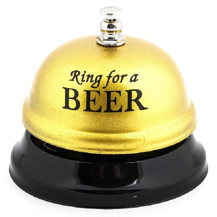 Звонок настольный «Ring for a beer»