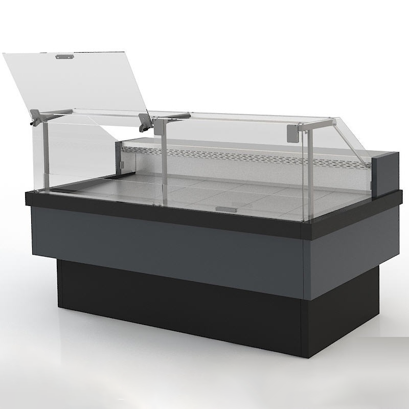 Витрина холодильная Интэко-мастер НЕМИГА CUBE ПСП 240 ВСн (с подъёмными стёклами)