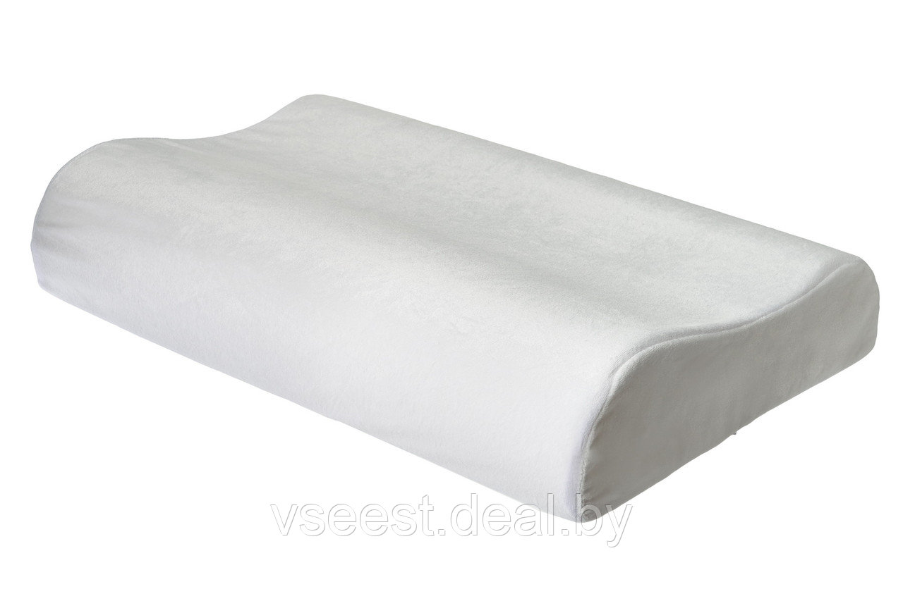 Подушка ортопедическая с памятью «Здоровый сон» 40х60 см (Memory Foam Pillow) KZ 0931 - фото 6 - id-p176338103