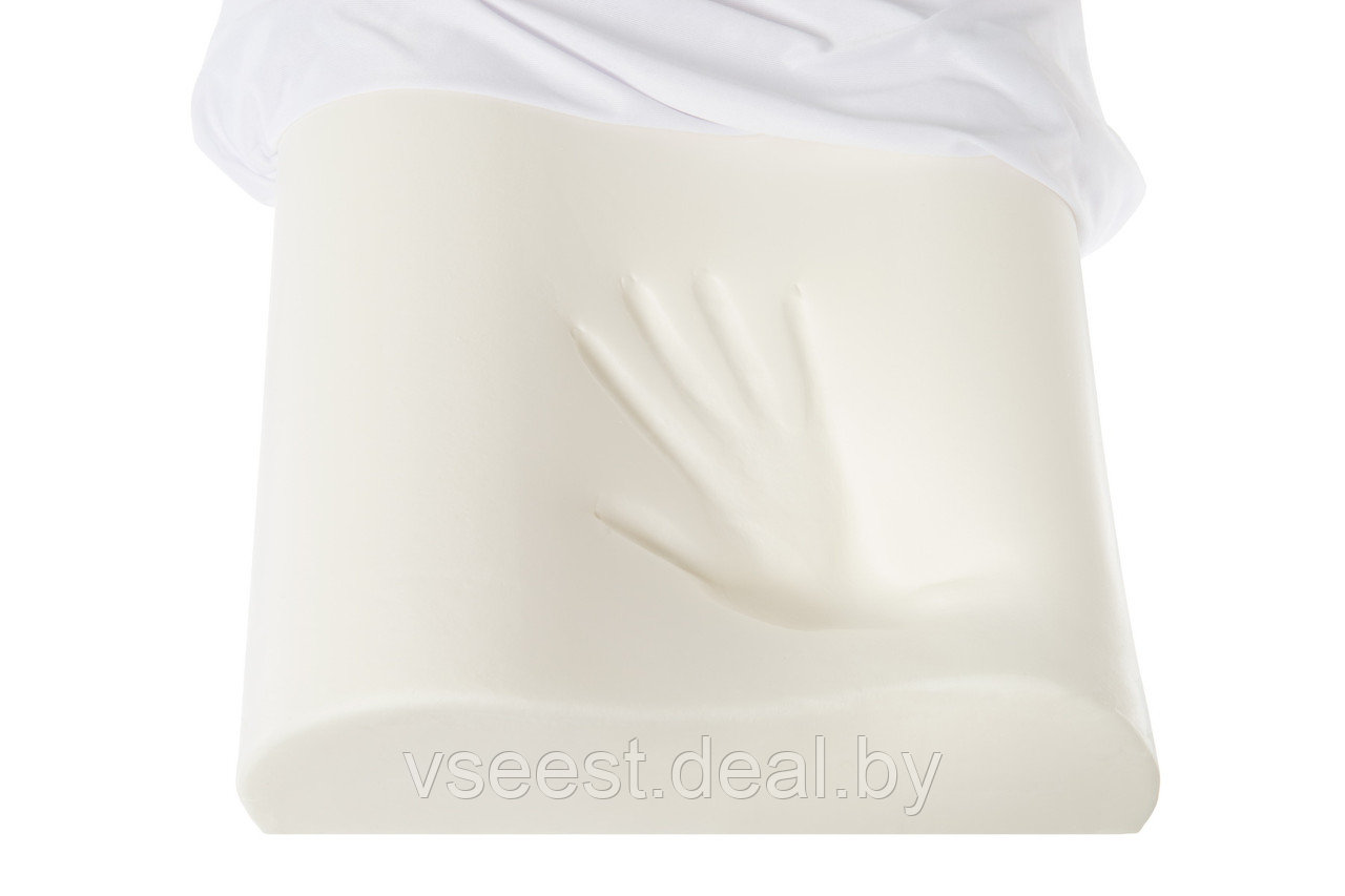 Подушка ортопедическая с памятью «Здоровый сон» 40х60 см (Memory Foam Pillow) KZ 0931 - фото 7 - id-p176338103