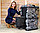 Печь банная ComfortProm СТАЛЬ 8 мм ЗАКРЫТАЯ КАМЕНКА, для парной до 26 кубов, чугунная дверь, фото 8