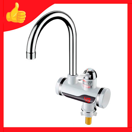 Электрический кран-водонагреватель с дисплеем Instant Electic Heating Water Faucet, фото 2