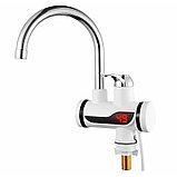 Электрический кран-водонагреватель с дисплеем Instant Electric Heating Water Faucet, фото 2