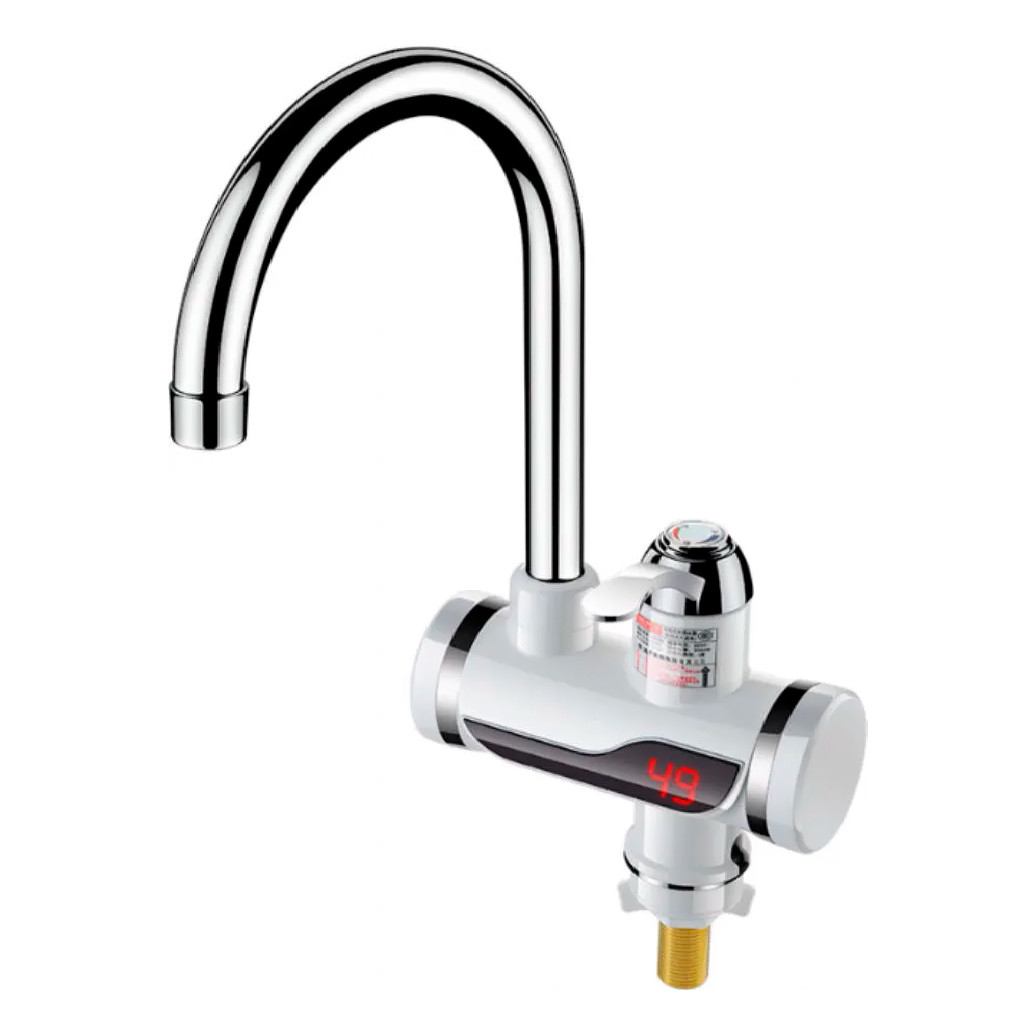 Электрический кран-водонагреватель с дисплеем Instant Electric Heating Water Faucet - фото 4 - id-p176341729
