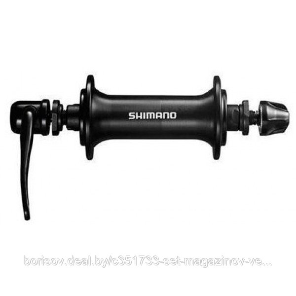 Втулка Shimano TX500, передняя, 32 отверстий, v-brake, чёрный EHBTX500BAL