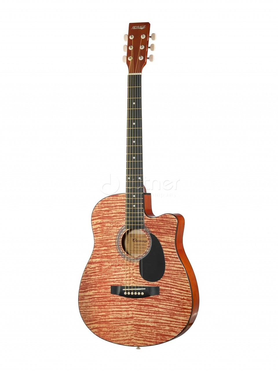 HOMAGE LF-3800CT-N Фольковая гитара вырез