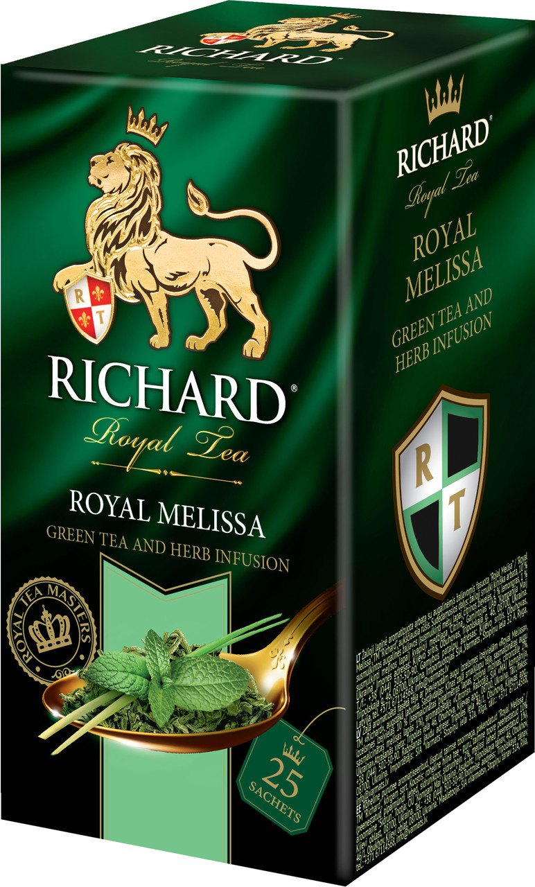 Чай Richard "Melissa", фасовано по 2 г, 25 шт. - фото 1 - id-p176345400