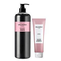 [VALMONA] Шампунь для волос ЧЕРНЫЕ БОБЫ Powerful Solution Black Peony Seoritae Shampoo, 480 мл