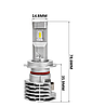 Светодиодные лампы в головной свет Н7 серии М4 гарант. 6 мес.(комлект), фото 2