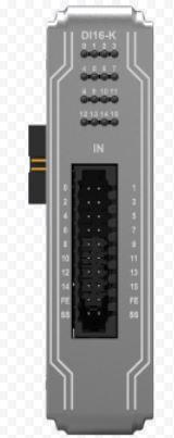 IR-DQ16-N Модуль дискретного вывода, 16DO (Sink)