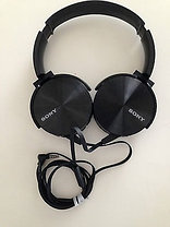Наушники Sony MDR-XB-450 Extra Bass (чёрный), фото 3