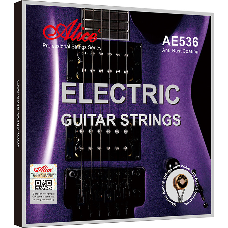 Alice AE536-L Комплект струн для электрогитары, сплав железа, Light, 10-46 - фото 1 - id-p173083709