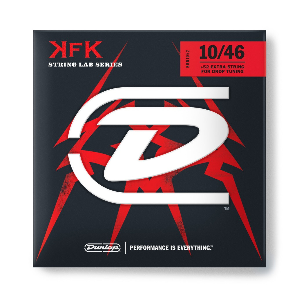 Dunlop KKN1052 Kerry King Icon Комплект струн для электрогитары, никелир, 10-46 (52), с доп.струной