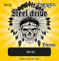 Мозеръ SH-EL Steel Drive Комплект струн для электрогитары, сталь, 9-42