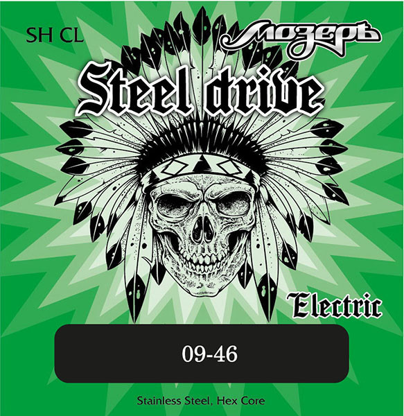 Мозеръ SH-CL Steel Drive Комплект струн для электрогитары, сталь, 9-46 - фото 1 - id-p173083502