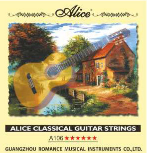 Alice A106-5 Cтруна гитарная №5 нейлон/медь