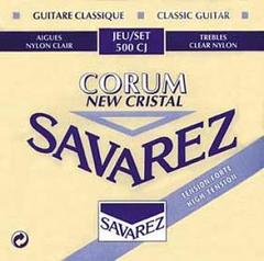 Savarez 500CJ New Cristal Corum Струны для классической гитары