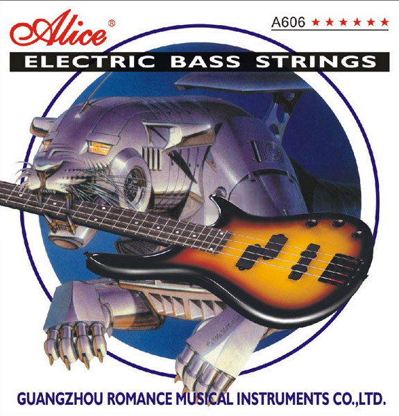 Alice A606(4)-M Комплект струн для бас-гитары, никель, 45-105 - фото 1 - id-p173084080