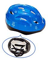 Шлем защитный детский синий арт TK-8BL