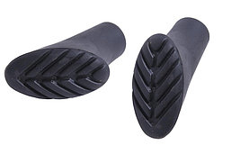 Сменные наконечники для палок скандинавской ходьбы Fora (пара) черный