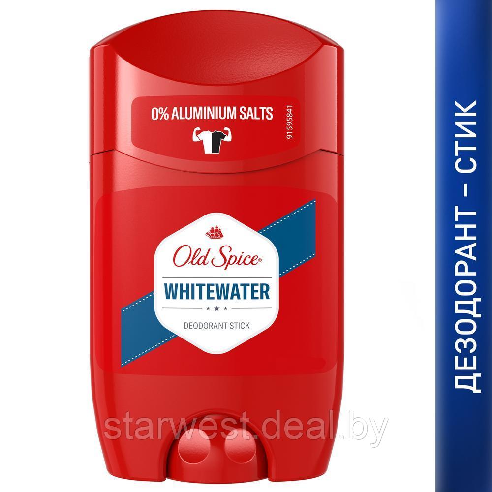 Old Spice WHITEWATER 50 мл Мужской твердый дезодорант-стик - фото 1 - id-p130287082